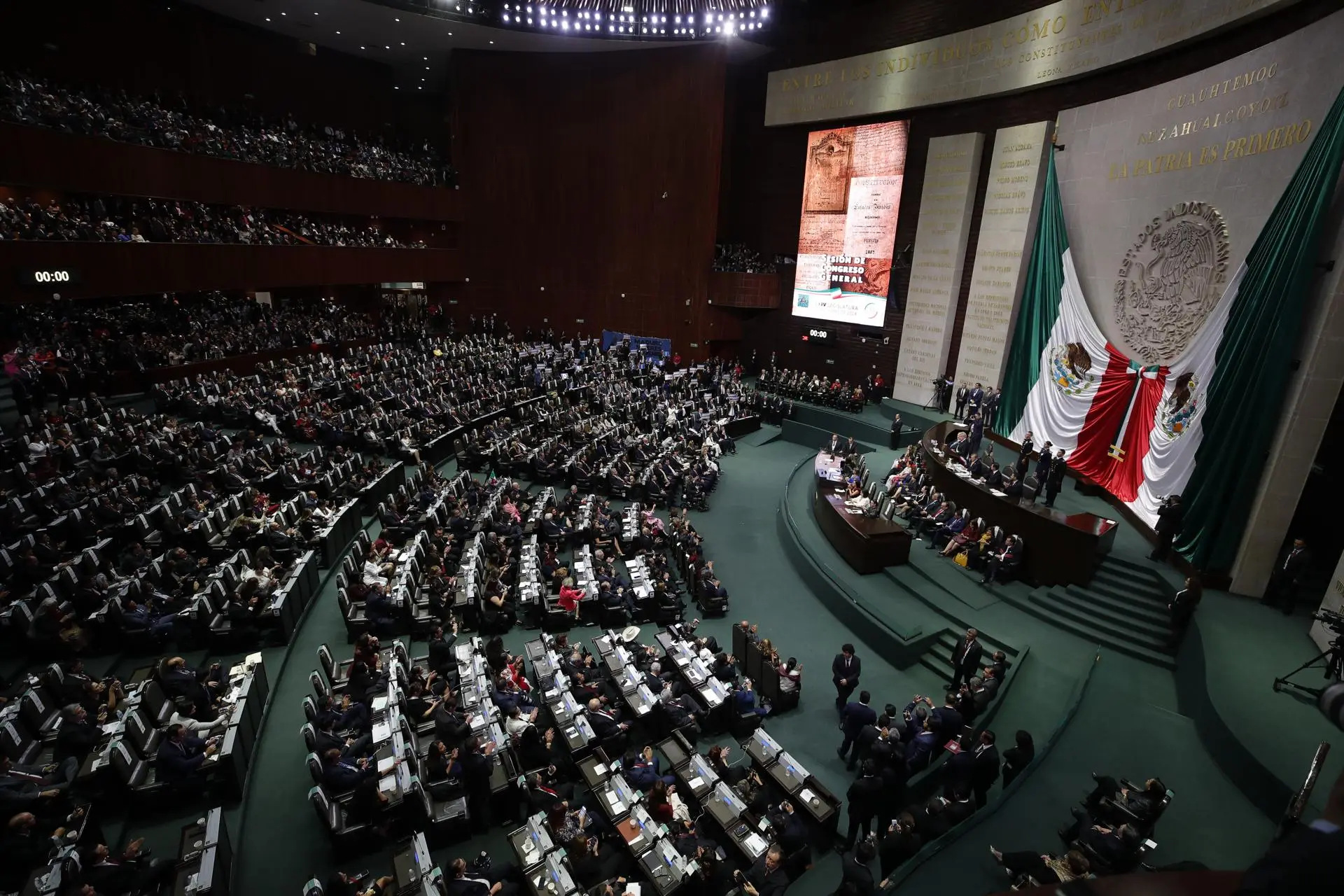La Cámara de Diputados recibe iniciativa de reforma electoral de la presidenta Sheinbaum