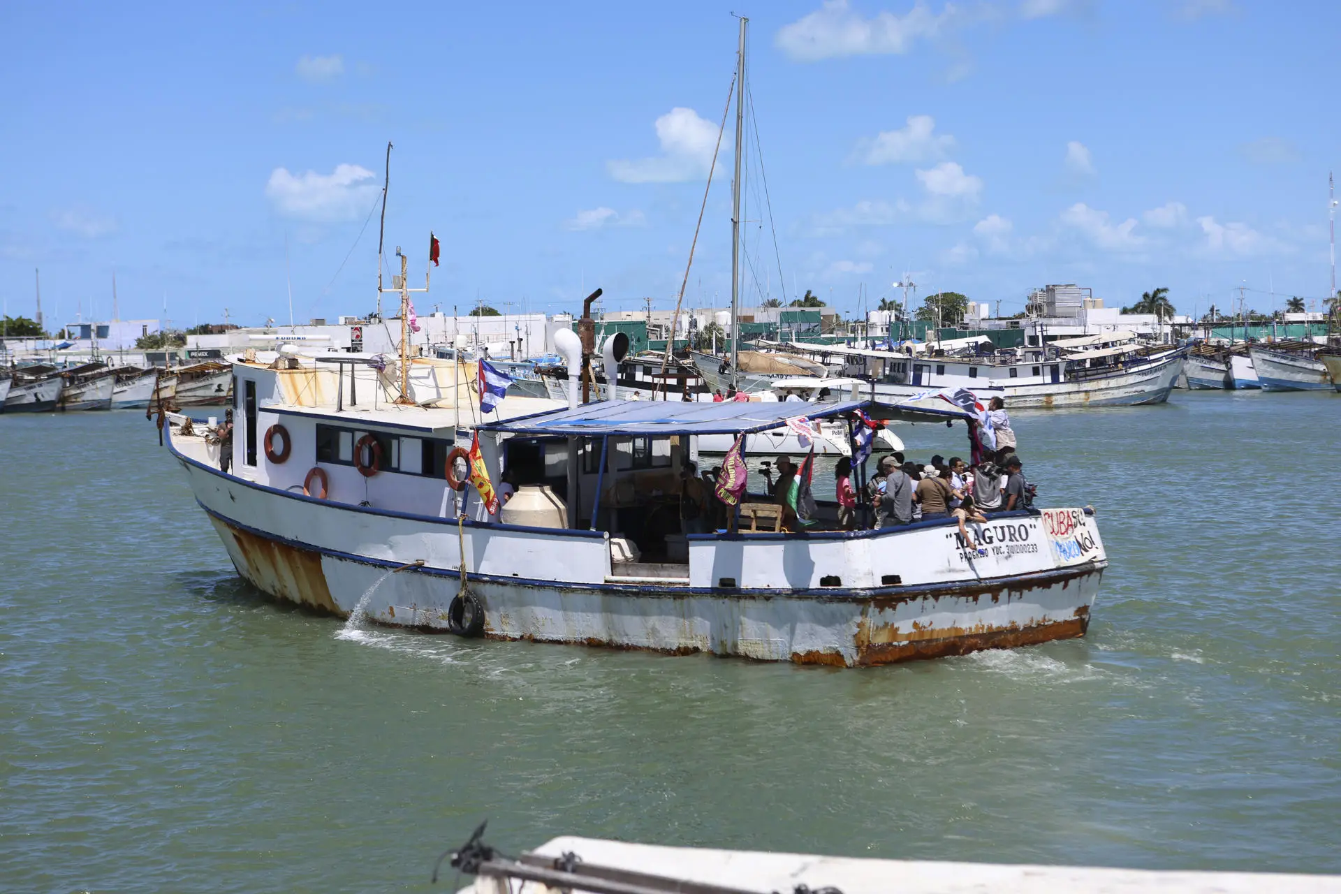 Un buque de Nuestra América zarpa desde México hacia Cuba con ayuda humanitaria