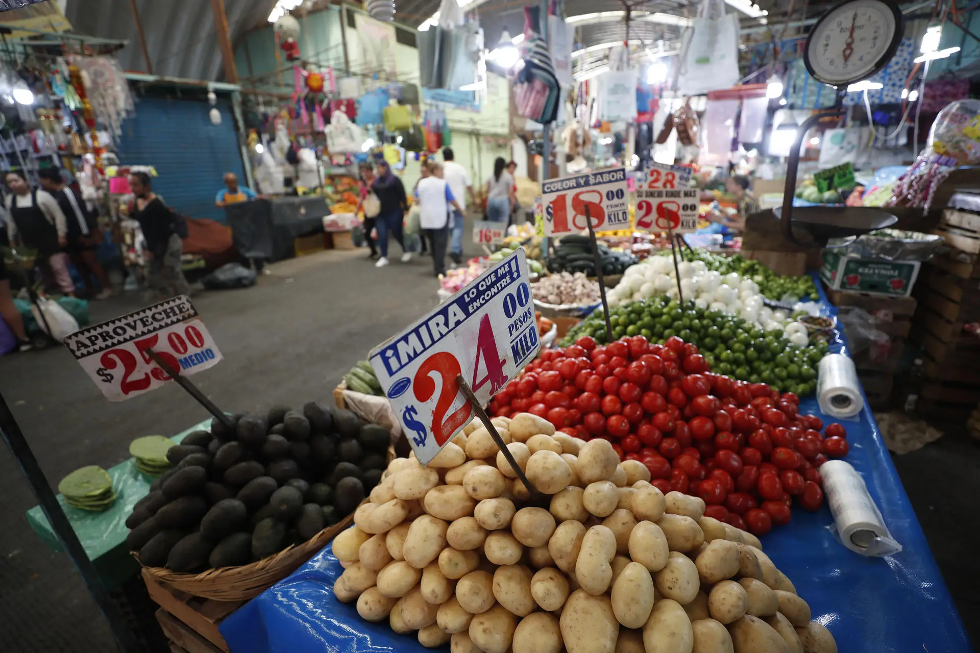 La inflación en México baja a un 4,4 % en febrero después de tres meses al alza