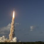 Artemis II mission launch at Kennedy Space Center