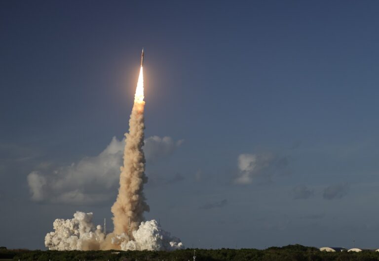 Artemis II mission launch at Kennedy Space Center