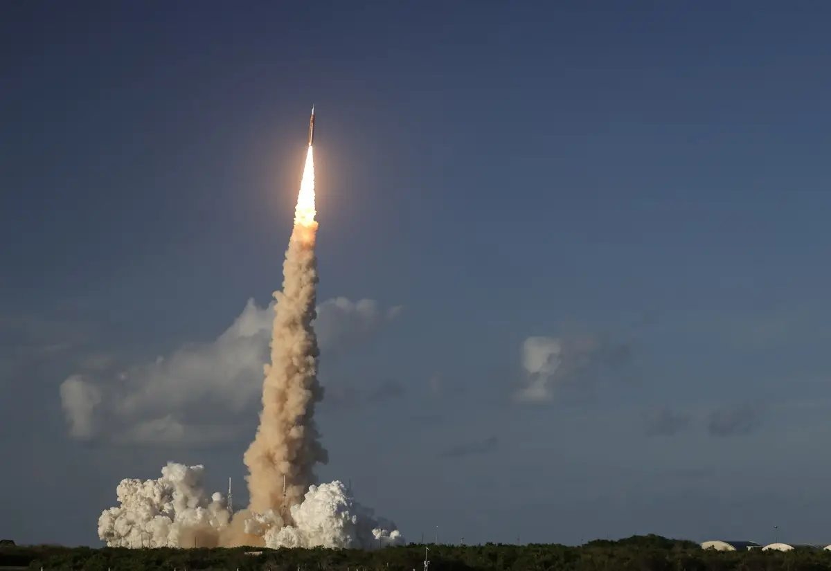 Artemis II mission launch at Kennedy Space Center