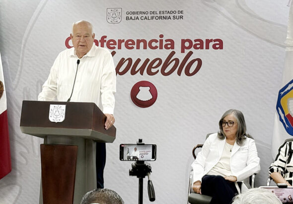 Sölo hay colaboración con EEUU: GobernadorVíctor Castro, Gobernador de BCS